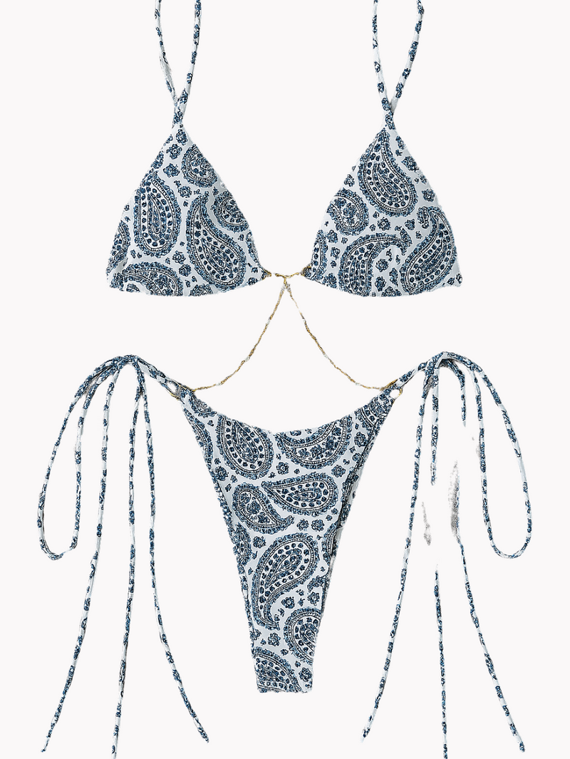 Inspirado na beleza do céu azul, o Biquíni Luz do Dia te proporciona conforto e estilo. Tecido de alta qualidade e design elegante. Conheça na Alô Sol.