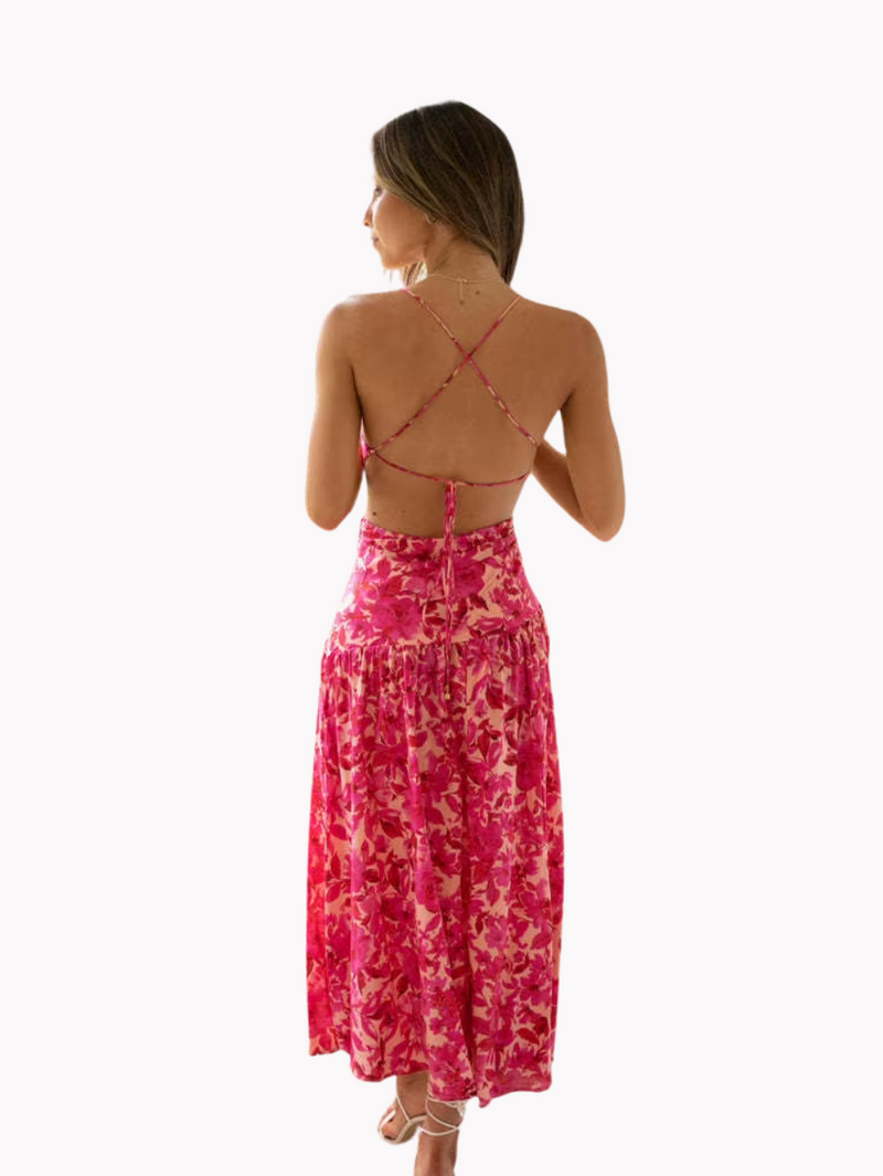 Vestido Lua Minguante: perfeito para um look elegante casual. Tecido leve e design moderno para diversas ocasiões. Conheça na Alô Sol.